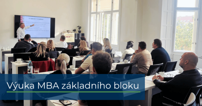 Výuka MBA základního bloku pokračovala v&nbsp;říjnu